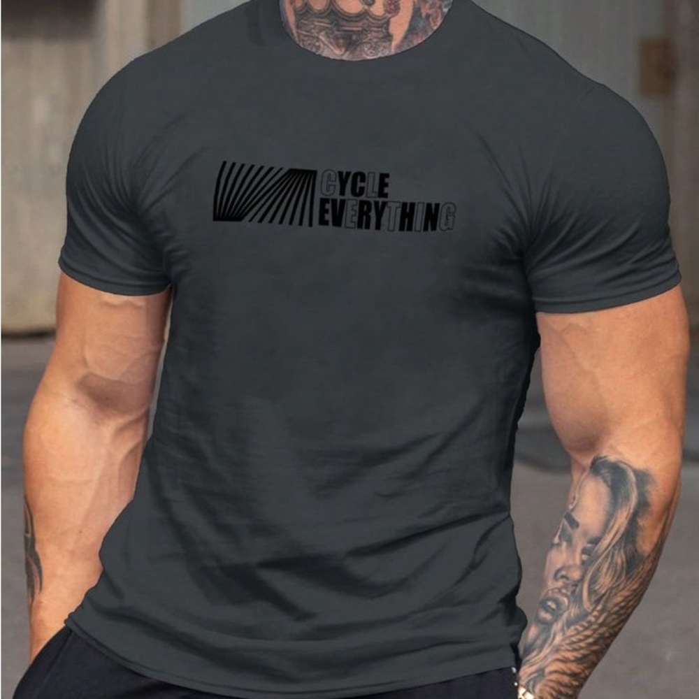 SHEIN Men’s Letter Graphic Tee